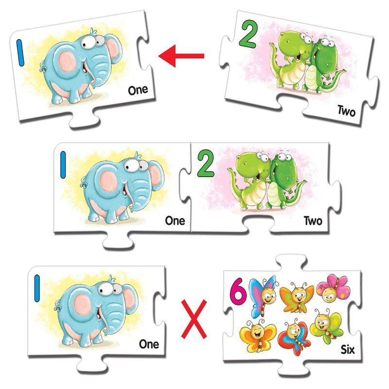 Frank Number Floor Jigsaw Puzzle