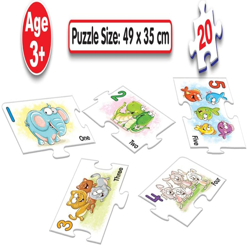 Frank Number Floor Jigsaw Puzzle