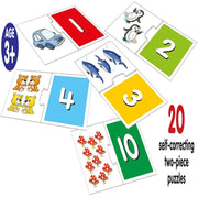Frank Numbers 1 To 20 Early Learner Educational Jigsaw Puzzles