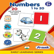 Frank Numbers 1 To 20 Early Learner Educational Jigsaw Puzzles