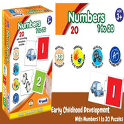 Frank Numbers 1 To 20 Early Learner Educational Jigsaw Puzzles