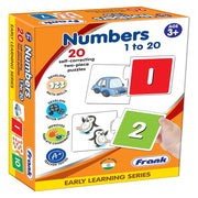 Frank Numbers 1 To 20 Early Learner Educational Jigsaw Puzzles