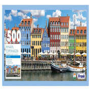 Frank Nyhavn Copenhagen Panorama Jigsaw Puzzle (500pcs)