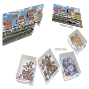 Frank Nyhavn Copenhagen Panorama Jigsaw Puzzle (500pcs)