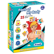 Frank Parts of My Body - 25 Self-Correcting 2 Pcs Puzzle