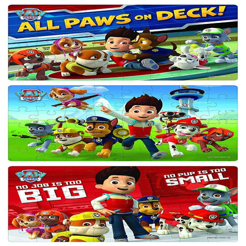 Frank Paw Patrol (48 Pieces) 3 in 1 Jigsaw Puzzle