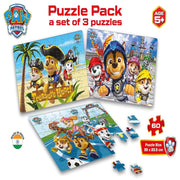 Frank Paw Patrol (60 pieces) 3 in 1 Jigsaw Puzzle