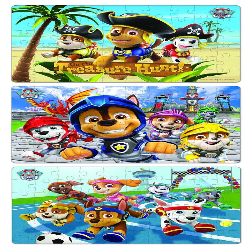 Frank Paw Patrol (60 pieces) 3 in 1 Jigsaw Puzzle