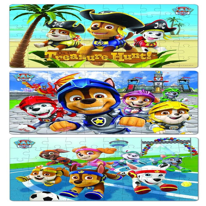 Frank Paw Patrol (60 pieces) 3 in 1 Jigsaw Puzzle-Puzzles-Frank-Toycra