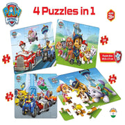 Frank Paw Patrol - A Set of 4 Jigsaw Puzzle