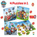 Frank Paw Patrol - A Set of 4 Jigsaw Puzzle-Puzzles-Frank-Toycra