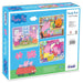 Frank Peppa Pig 3 in 1 Jigsaw Puzzle -(60 Pieces)-Puzzles-Frank-Toycra