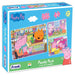 Frank Peppa Pig 3 in 1 Jigsaw Puzzle -(60 Pieces)-Puzzles-Frank-Toycra