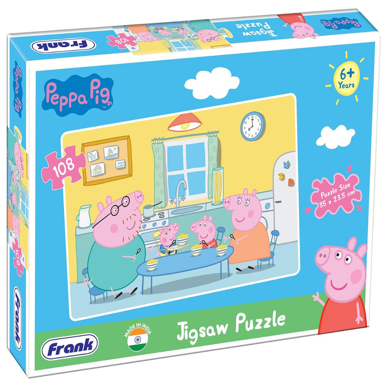 Frank Peppa Pig Jigsaw Puzzle -108 Piece
