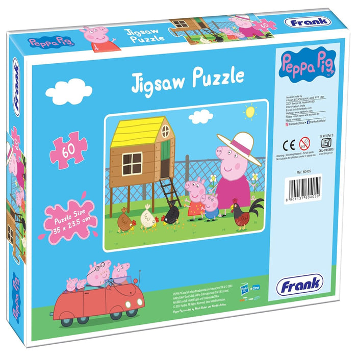 Frank Peppa Pig Jigsaw Puzzle (60 Pieces)-Puzzles-Frank-Toycra