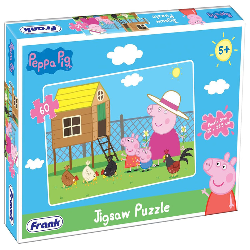 Frank Peppa Pig Jigsaw Puzzle (60 Pieces)