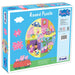 Frank Peppa Pig Round Jigsaw Puzzle -(66 Pieces)-Puzzles-Frank-Toycra