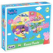 Frank Peppa Pig Round Jigsaw Puzzle -(66 Pieces)