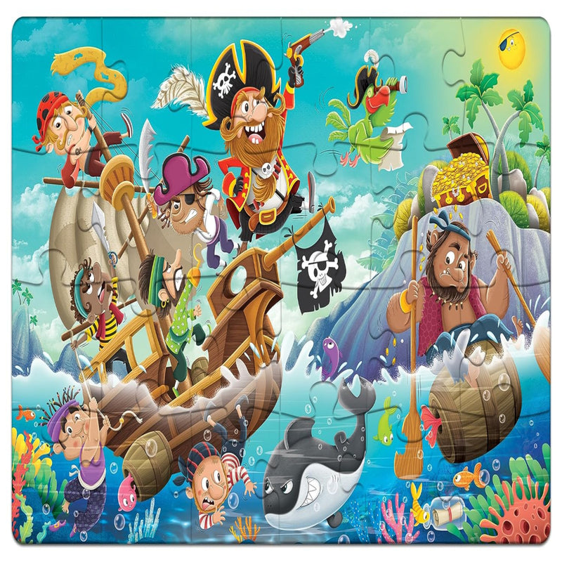Frank Pirates Ahoy Sea Adventure Giant Floor Jigsaw Puzzle for Kids