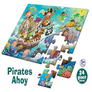 Frank Pirates Ahoy Sea Adventure Giant Floor Jigsaw Puzzle for Kids