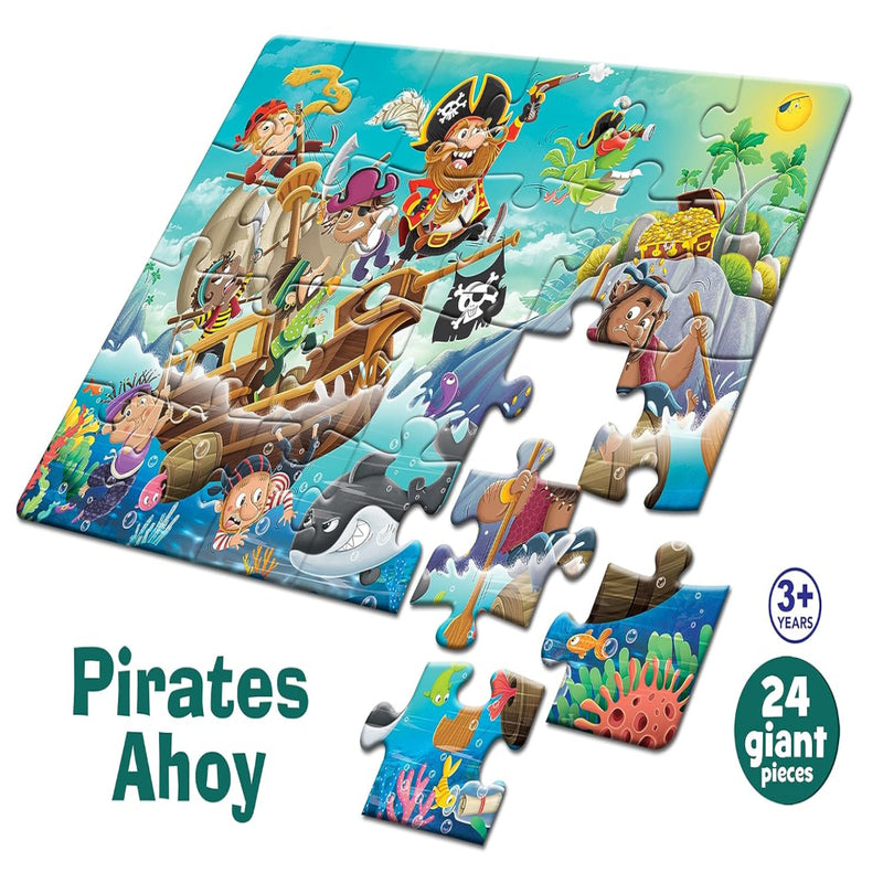 Frank Pirates Ahoy Sea Adventure Giant Floor Jigsaw Puzzle for Kids