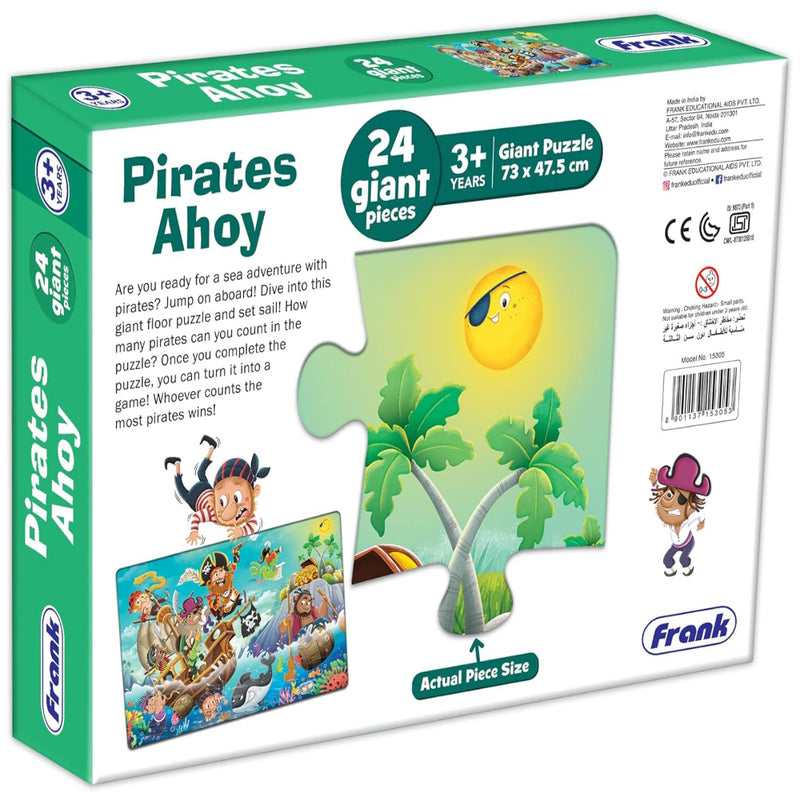 Frank Pirates Ahoy Sea Adventure Giant Floor Jigsaw Puzzle for Kids