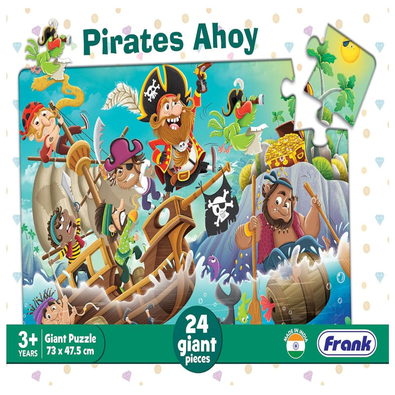 Frank Pirates Ahoy Sea Adventure Giant Floor Jigsaw Puzzle for Kids
