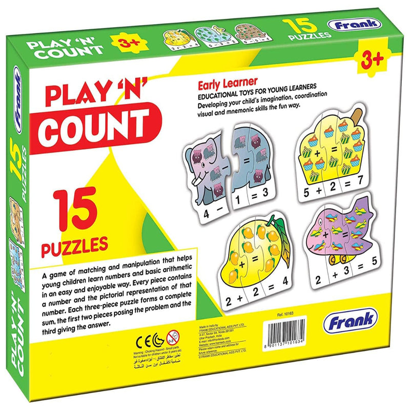 Frank Play ‘n’ Count Jigsaw Puzzles