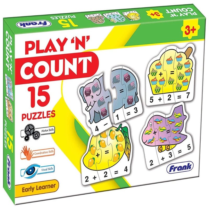 Frank Play ‘n’ Count Jigsaw Puzzles