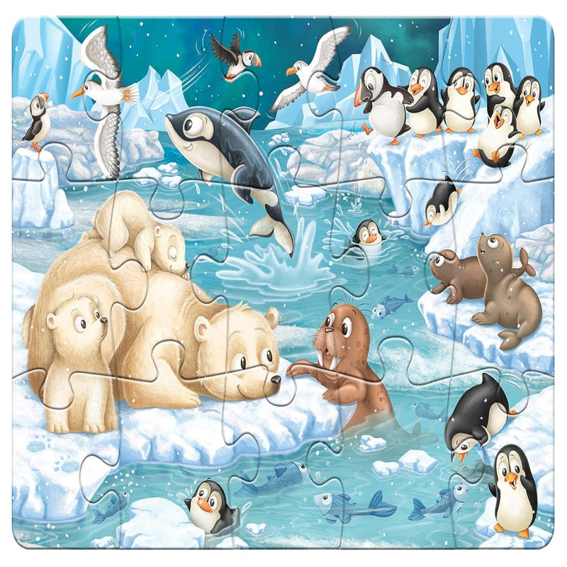 Frank Polar Buddies Floor Jigsaw Puzzle for Kids