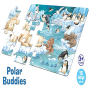 Frank Polar Buddies Floor Jigsaw Puzzle for Kids