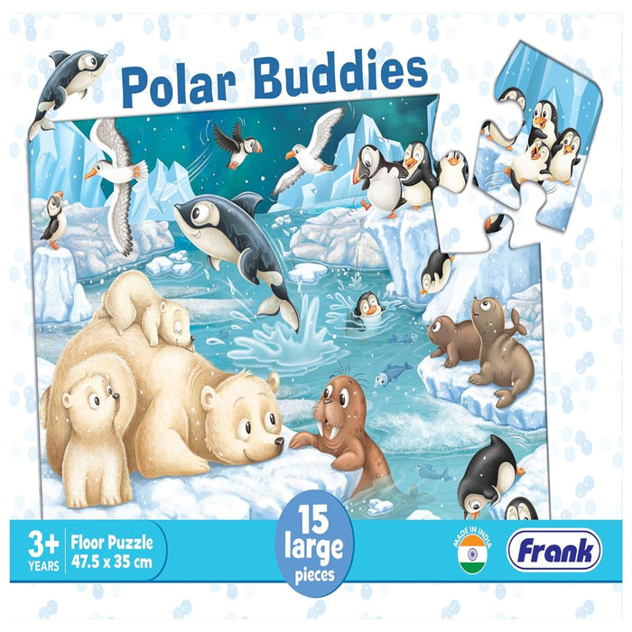 Frank Polar Buddies Floor Jigsaw Puzzle for Kids-Puzzles-Frank-Toycra