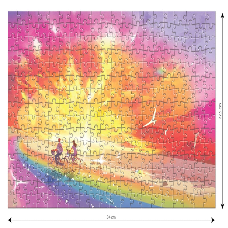 Frank Rainbow Ride 300 Pieces Jigsaw Puzzles