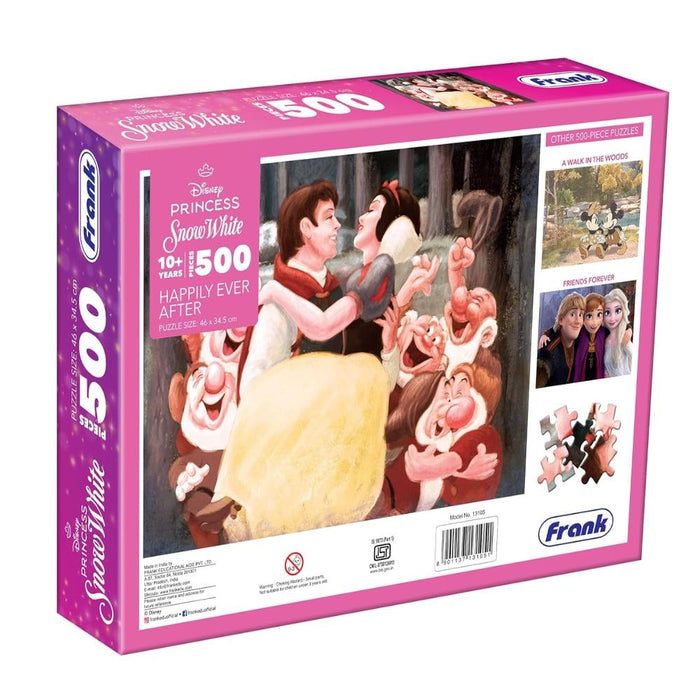 Frank Snow White Happily Ever After Jigsaw Puzzle (500 Pieces)-Puzzles-Frank-Toycra