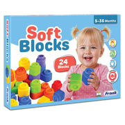Frank Soft Blocks – 24 Colorful Soft Building Blocks