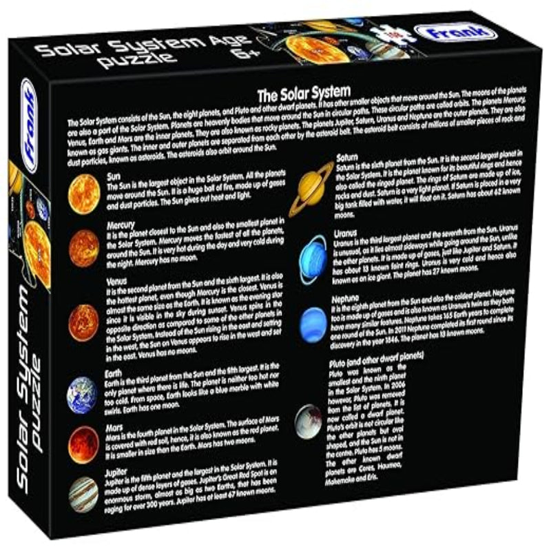 Frank Solar System Outer Space Puzzles (180 Pcs)