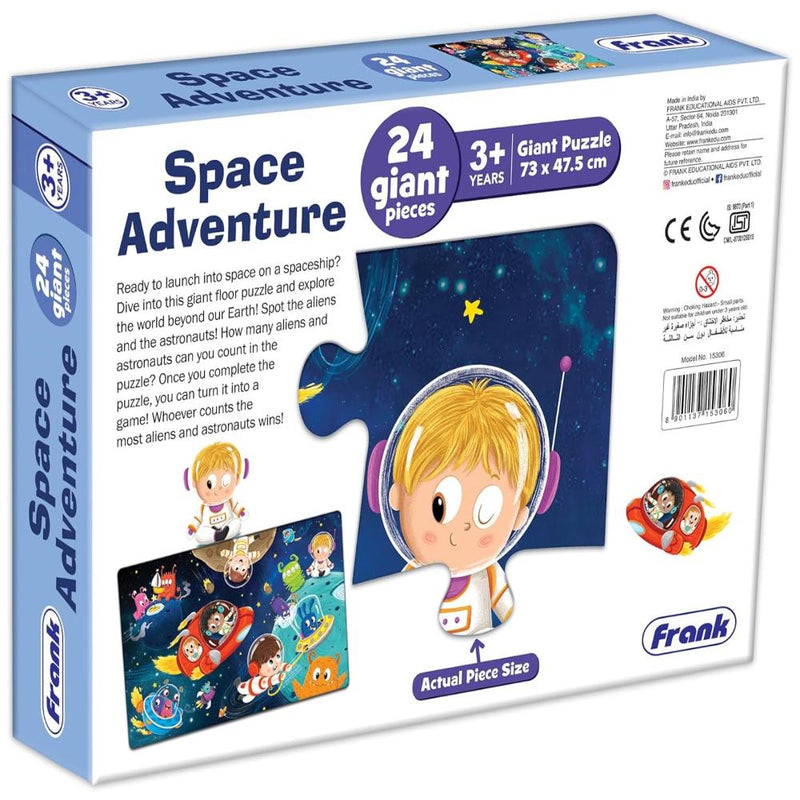Frank Space Adventure Giant Floor Jigsaw Puzzle (24 Pieces)
