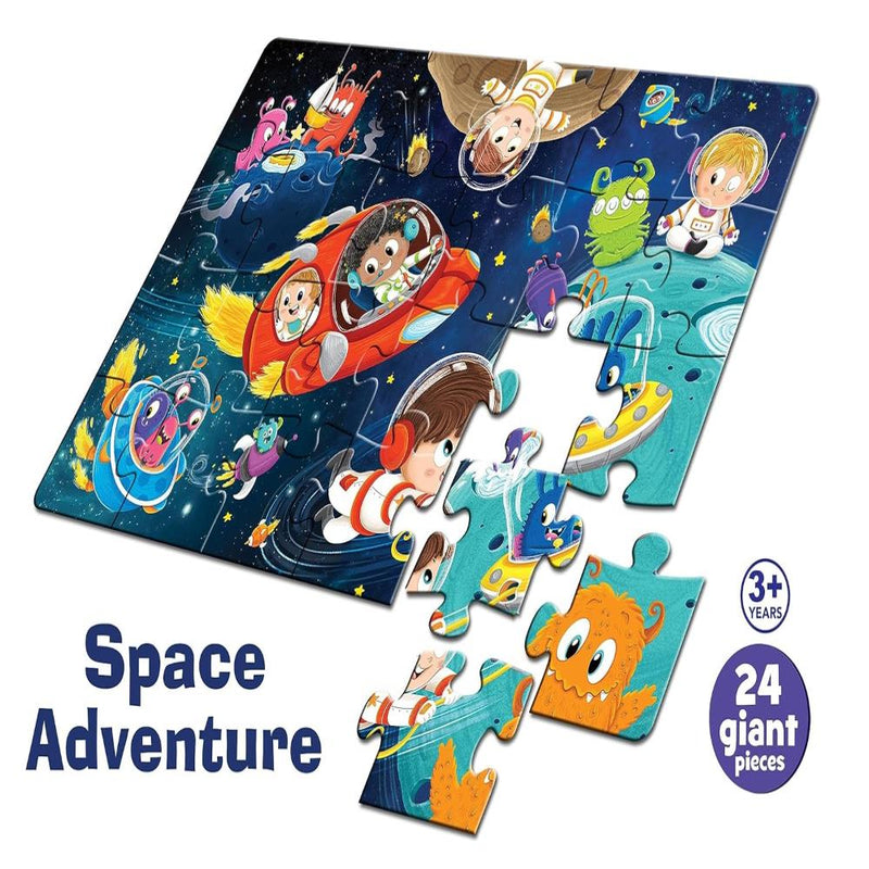Frank Space Adventure Giant Floor Jigsaw Puzzle (24 Pieces)