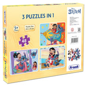 Frank Stitch 3 in 1 Puzzles - 48 Pieces