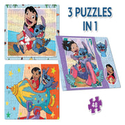 Frank Stitch 3 in 1 Puzzles - 48 Pieces