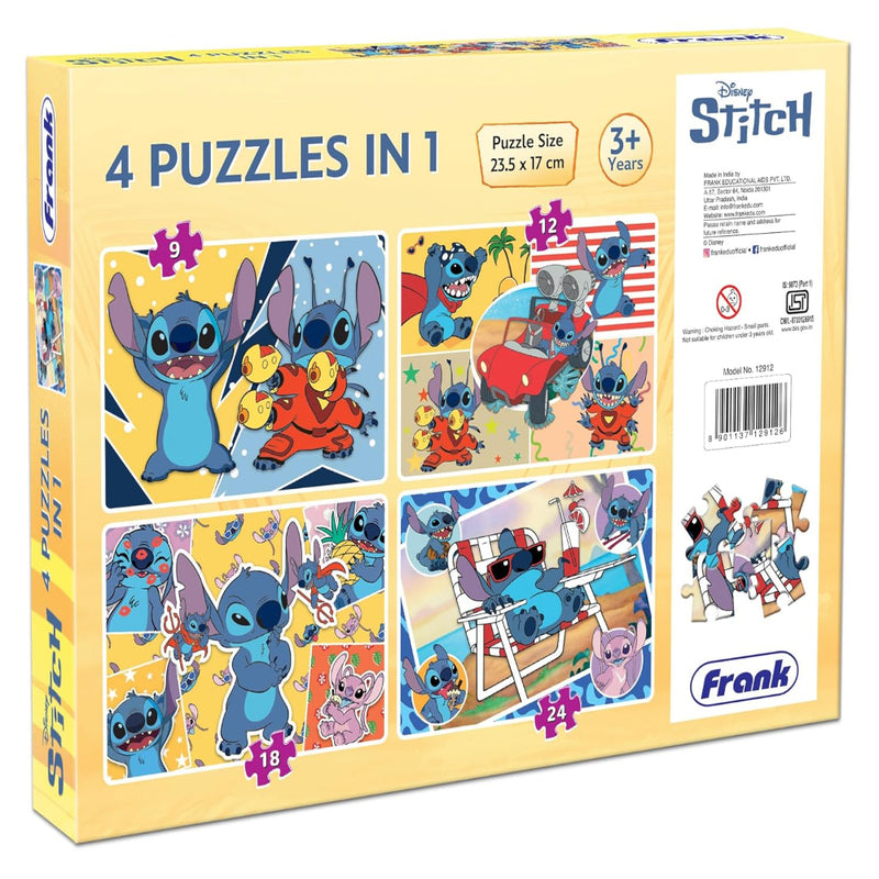 Frank Stitch 4 in 1 Puzzles