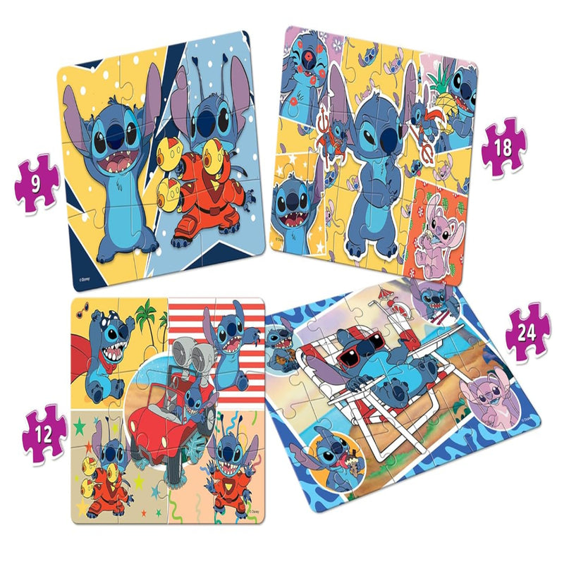 Frank Stitch 4 in 1 Puzzles