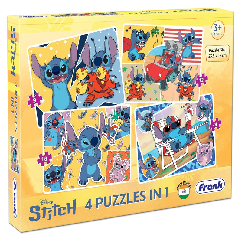 Frank Stitch 4 in 1 Puzzles