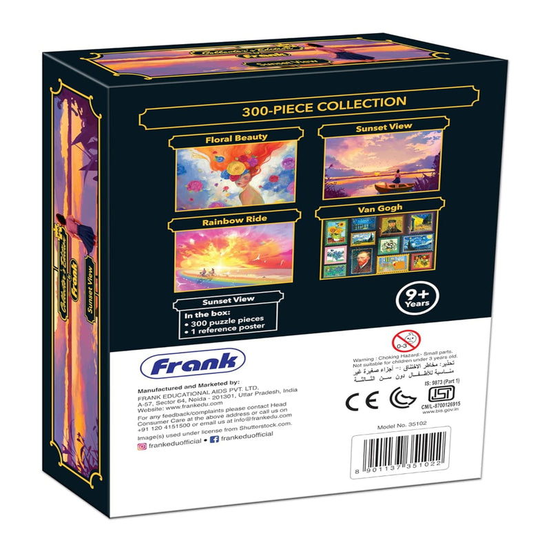 Frank Sunset View 300 Pieces Jigsaw Puzzles