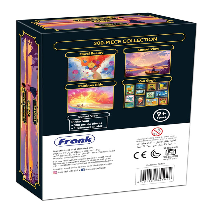 Frank Sunset View 300 Pieces Jigsaw Puzzles-Puzzles-Frank-Toycra