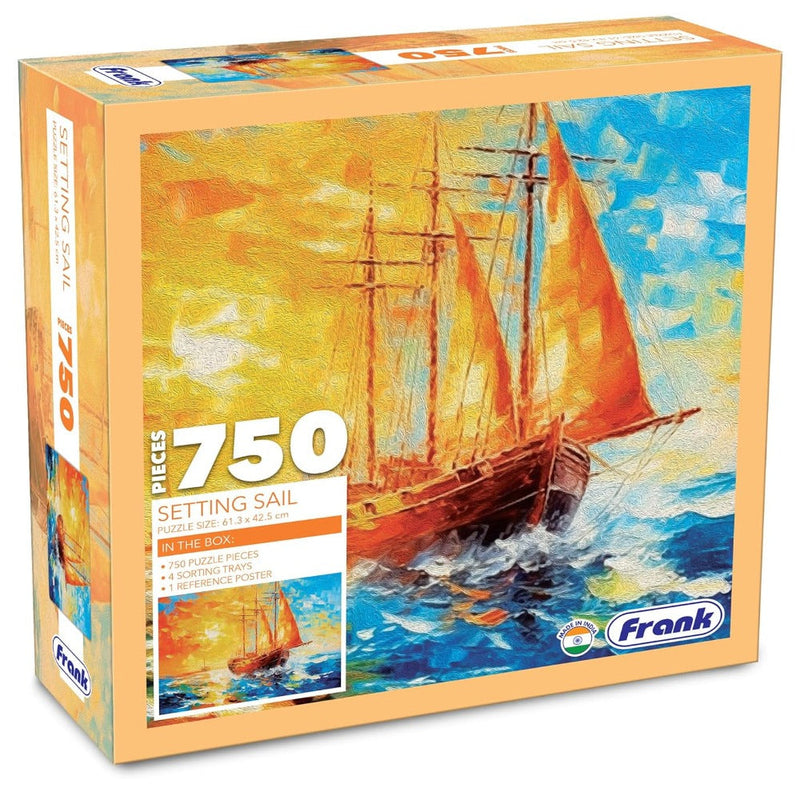 Frank The Jigsaw Puzzle Series (750 Pieces)