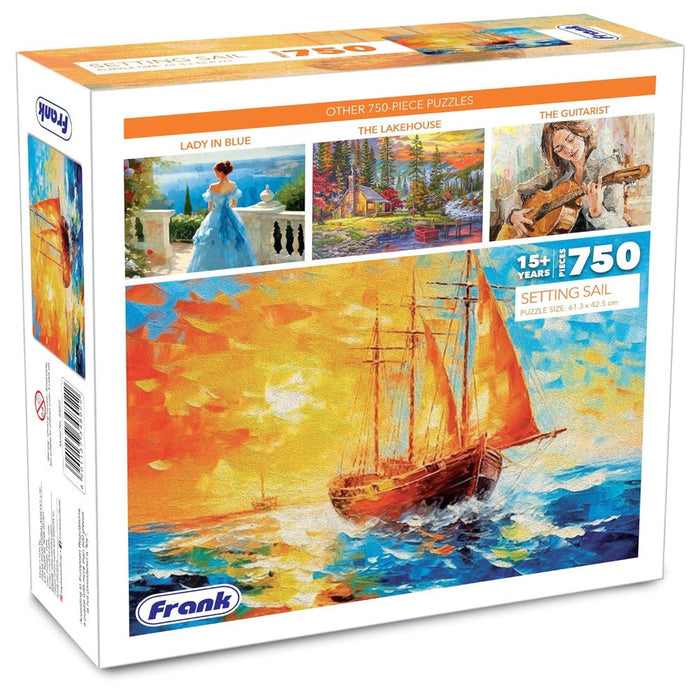 Frank The Jigsaw Puzzle Series (750 Pieces)-Puzzles-Frank-Toycra