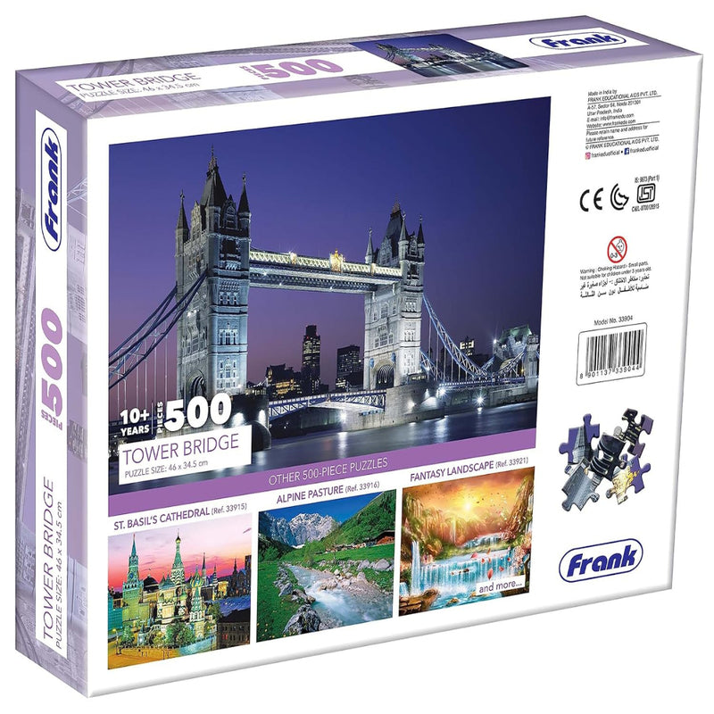 Frank Tower Bridge 500 Piece Jigsaw Puzzle