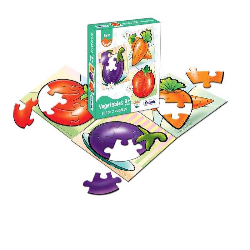 Frank Travel Time, The Jungle, On Road, Animals, Fruits & Vegetables Jigsaw Puzzle