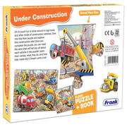 Frank Under Construction Puzzle & Book